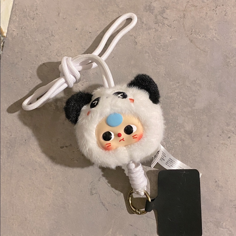 Baby Three Panda Phone Lanyard